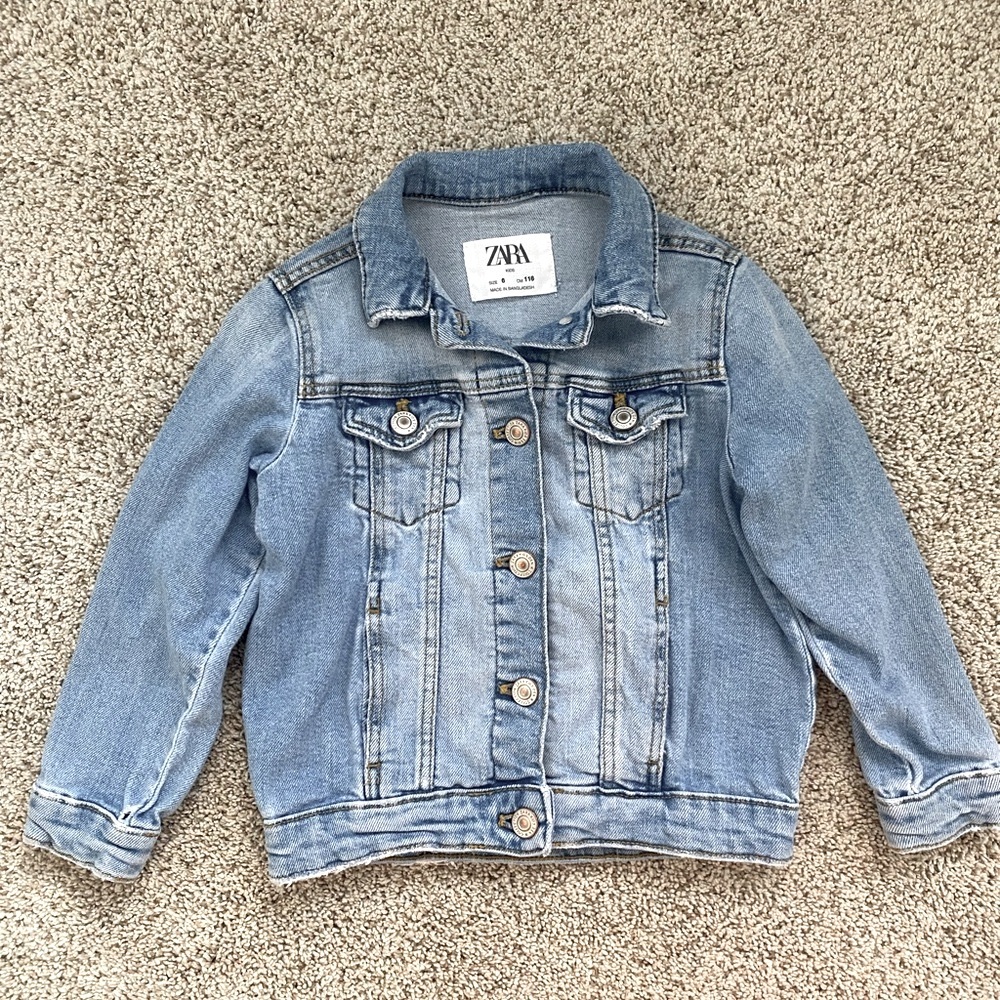Zara Girls Denim Jacket Size 6